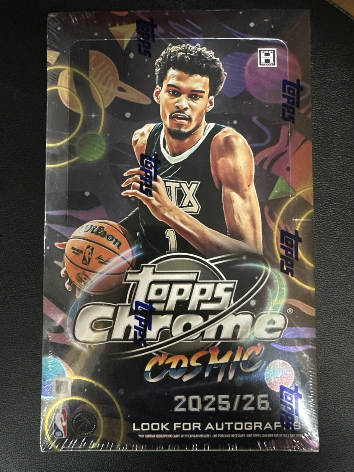 2025-26 Topps Cosmic Chrome Basketball Hobby Box – FREE SHIPPING QTY