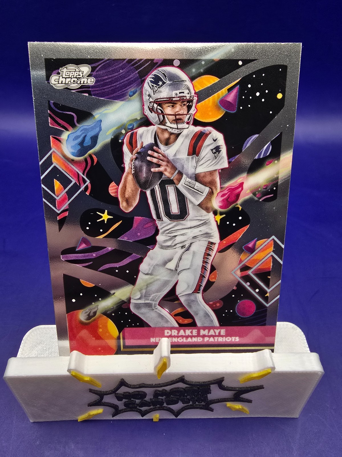 2025 Topps Chrome Cosmic Drake Maye