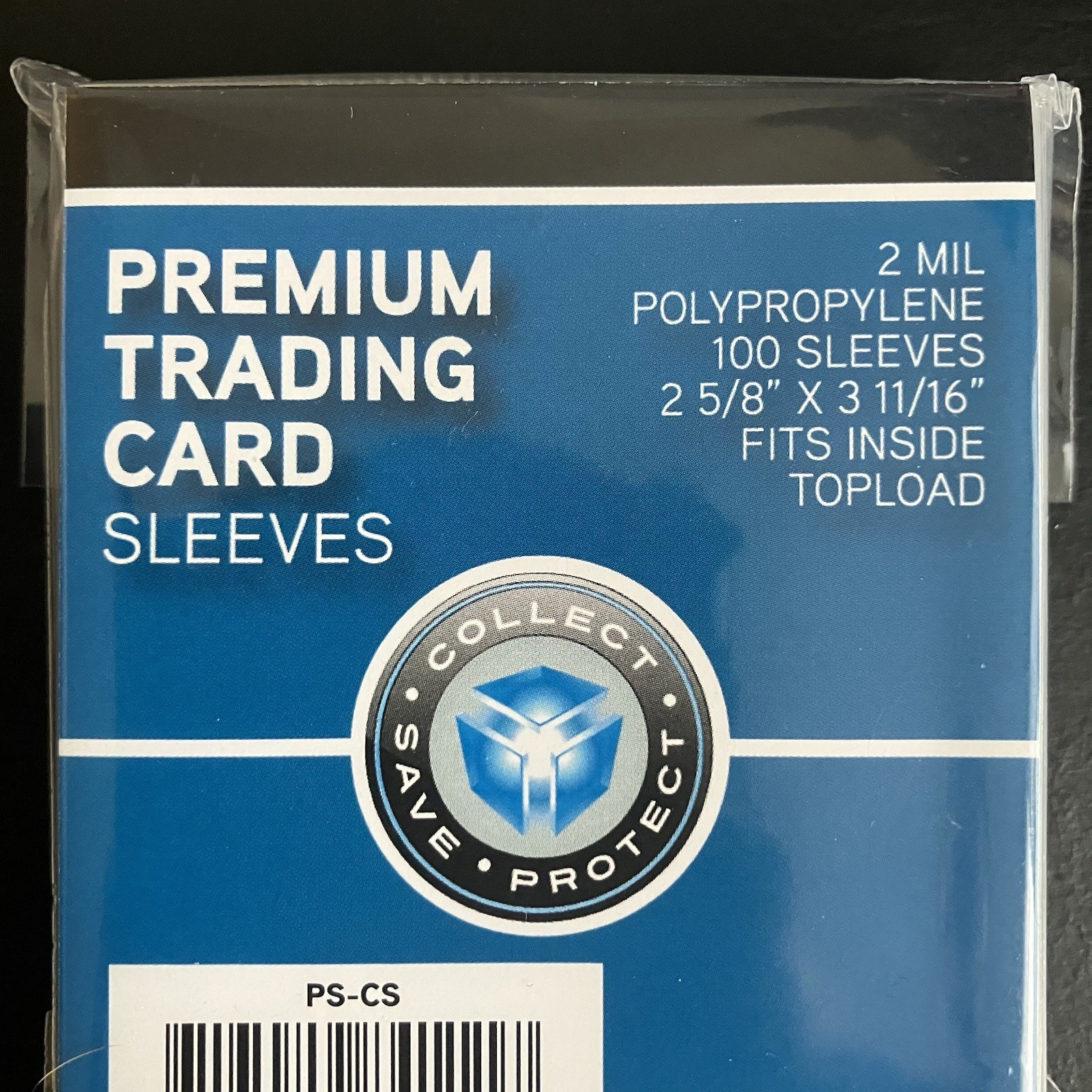 Premium Trading Card Sleeves 100ct Soft Penny Sleeves Collect Save Protect