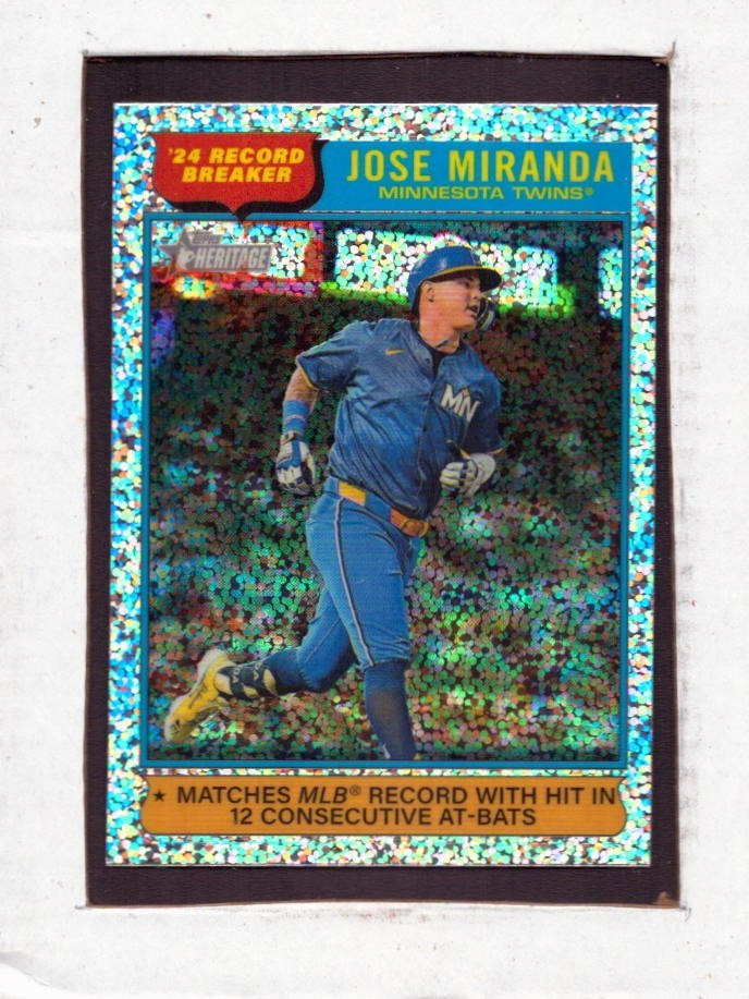 2025 Topps Heritage Chrome Silver Sparkle – You Pick – Finish Your Set