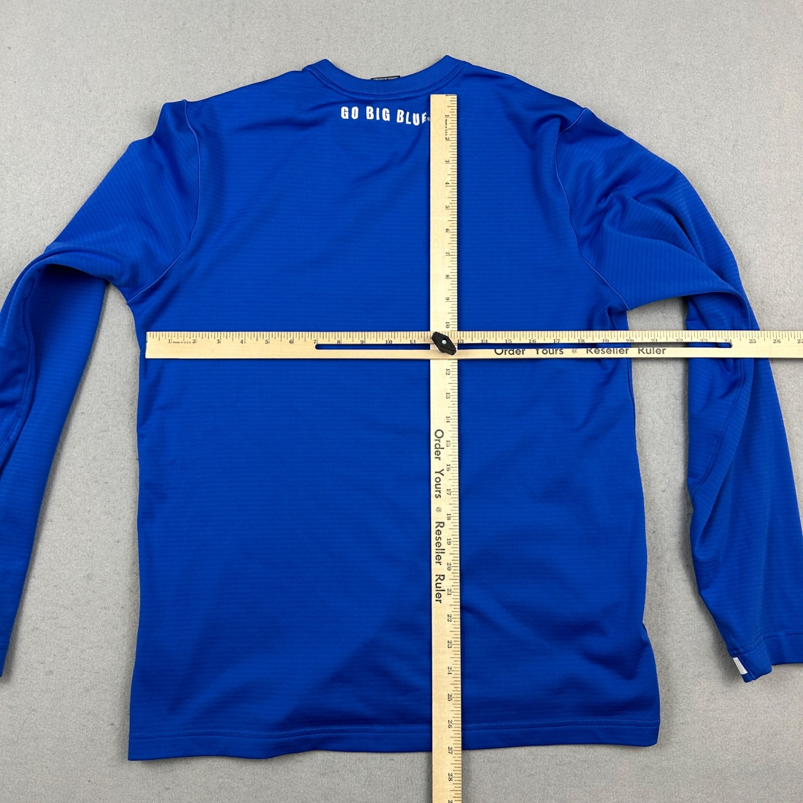 Kentucky Wildcats Sweater Men Medium Blue Nike On Field Dri Fit Crewneck NCAA M