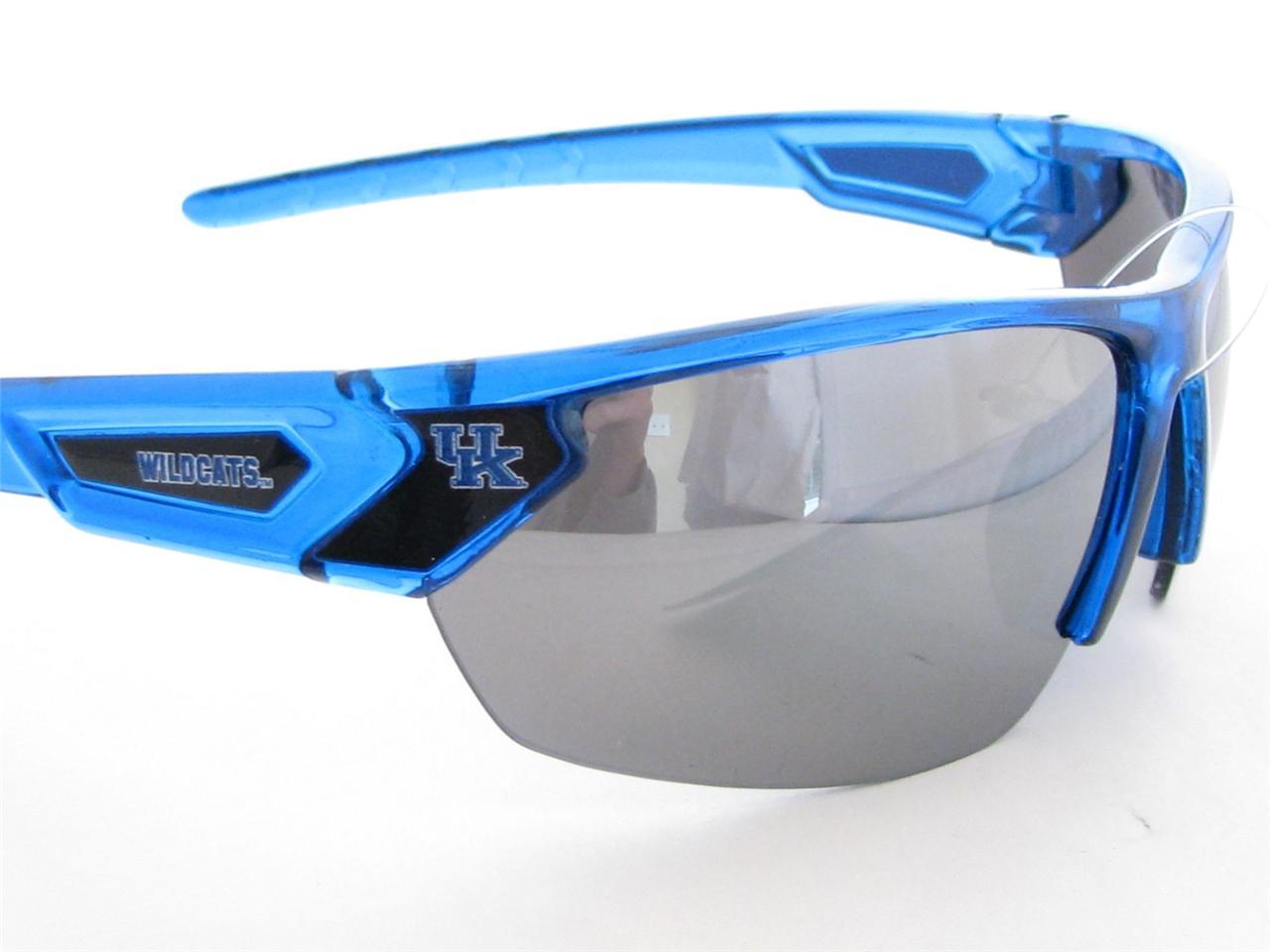 Kentucky Wildcats Transparent Blue Black White Mens Sunglasses UK Style12 NCAA