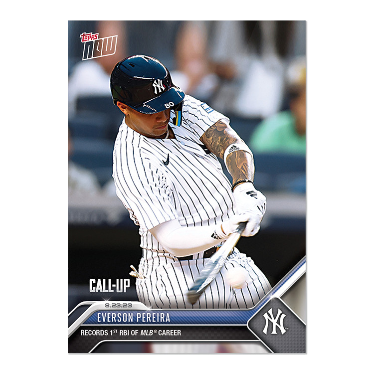 2023 Topps NOW 755 Everson Pereira First MLB RBI – Only 25 Cents Shipping!