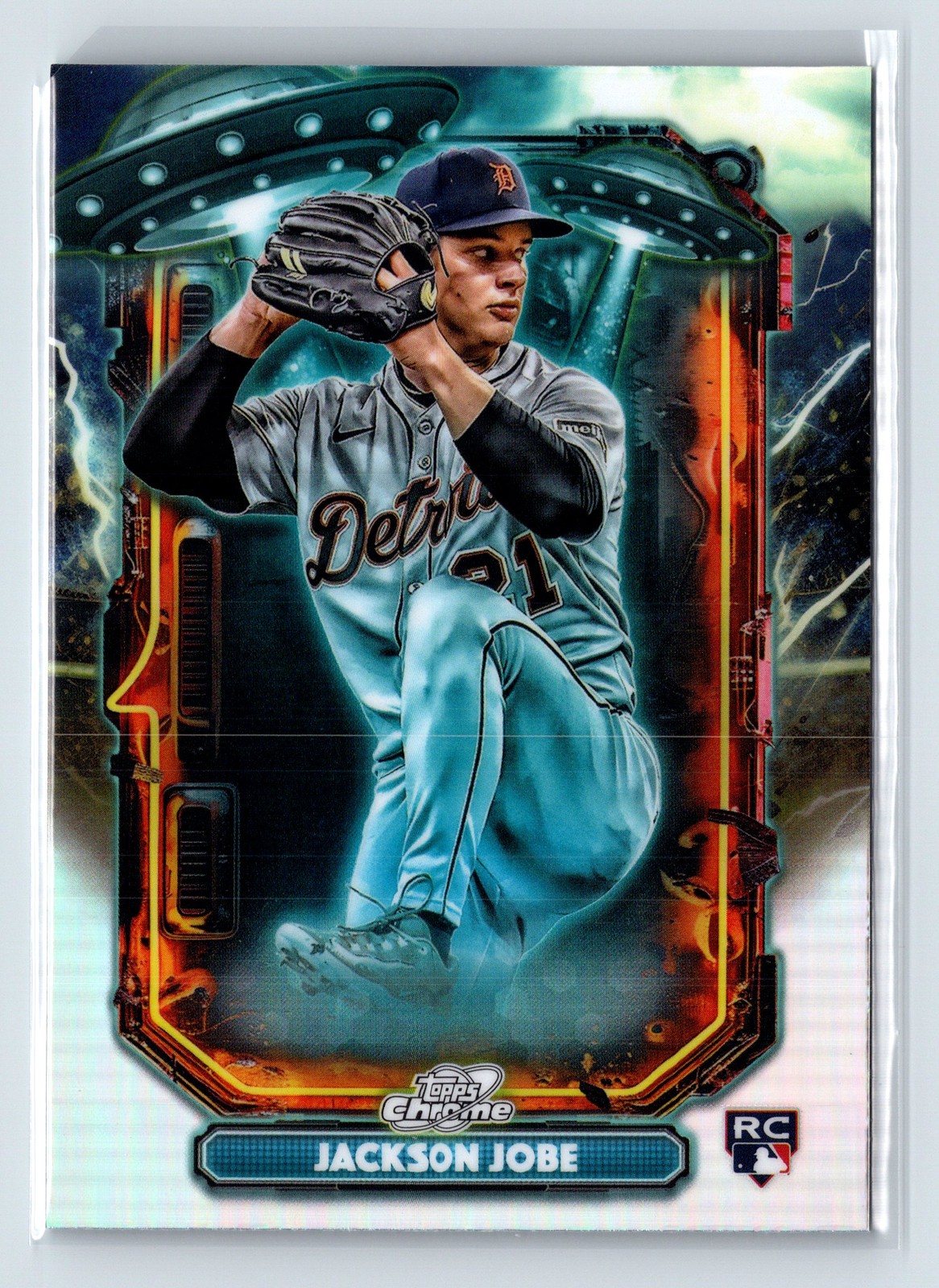 2025 Topps Chrome Cosmic Jackson Jobe #ET-29 Extraterrestrial Talent