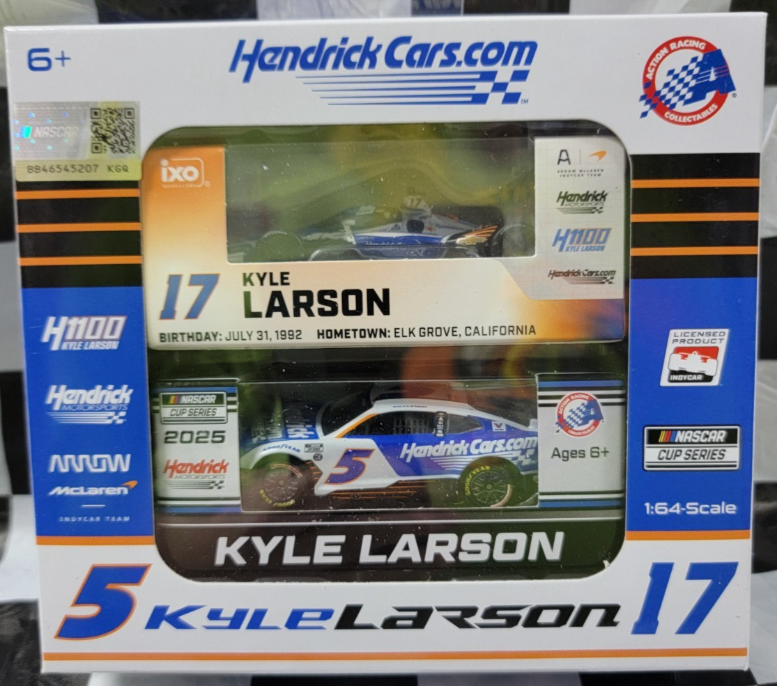 KYLE LARSON 2025 Hendrick.Com Chevrolet H1100 2-pk 1:64 scale CX52565HDDKL2GF