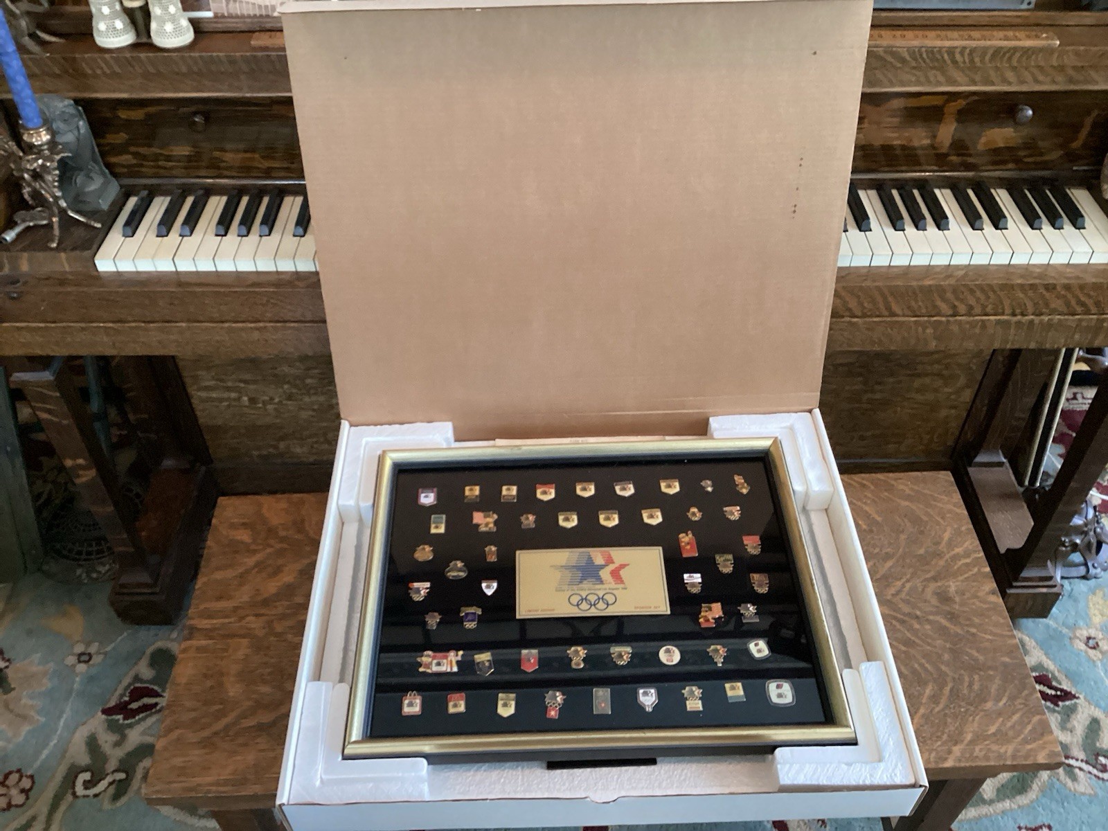 1984 Los Angeles Olympic Games Limited Edition Sponsor Pin Set