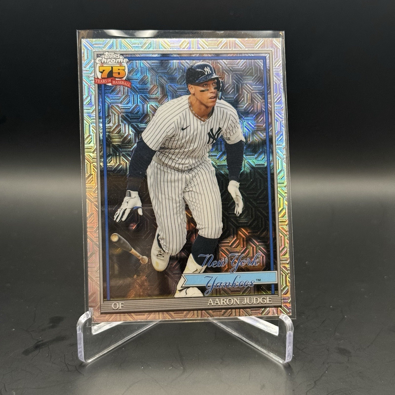 2026 Topps Series 1 Silver Pack 1991 Chrome Mojo Aaron Judge Yankees #91C82