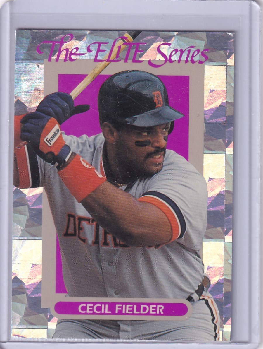 CECIL FIELDER /10000 DONRUSS THE ELITE SERIES TIGERS #34 1993 93