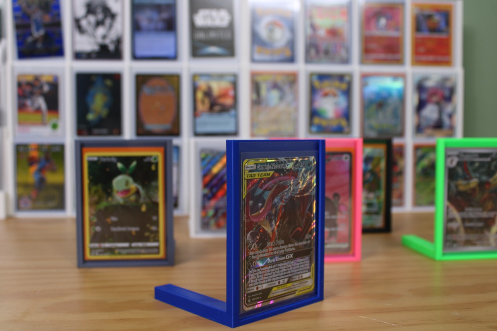 3D Printed Toploader Single Card Holder Stand – Upright Display UltraPro