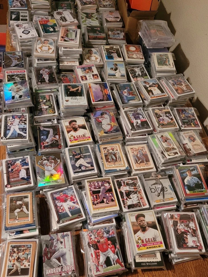 500 Random Baseball Cards Rookie cards, Base, Inserts, Bulk Card Lot