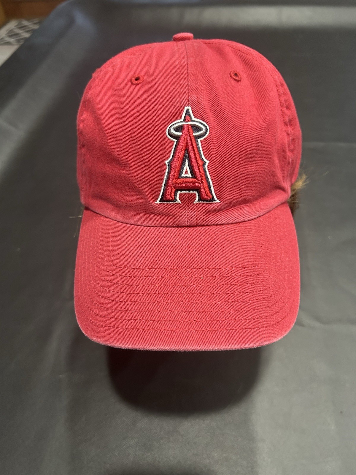 Anaheim Angles RED TWIN ENTERPRISE ADJUSTABLE MLB ANLES HAT. Never worn!