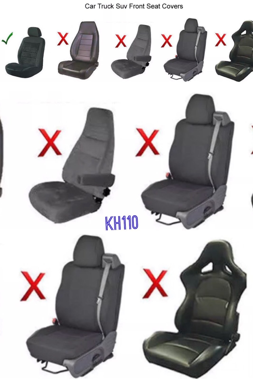 NFL Licensed Team Logo Printed Car Seat Cover