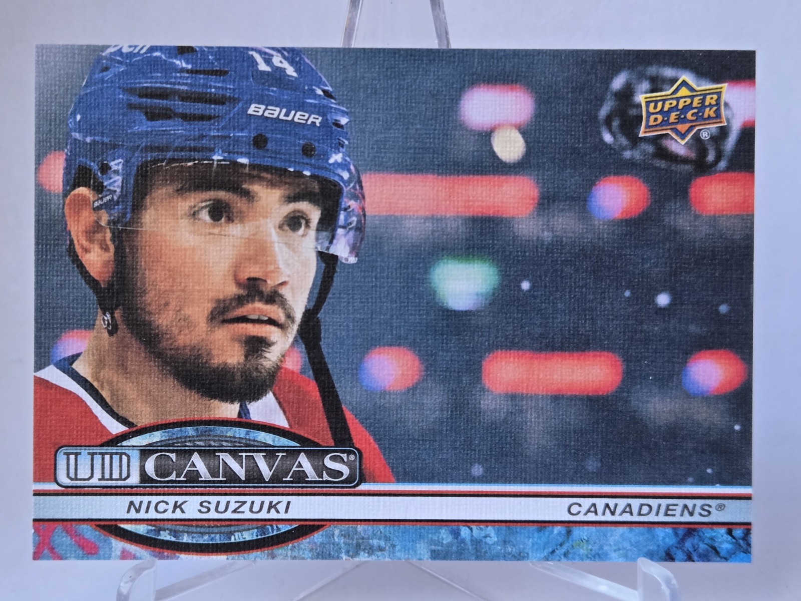 2025-26 Upper Deck Extended Series Nick Suzuki #C-271 UD Canvas Montreal Canadie