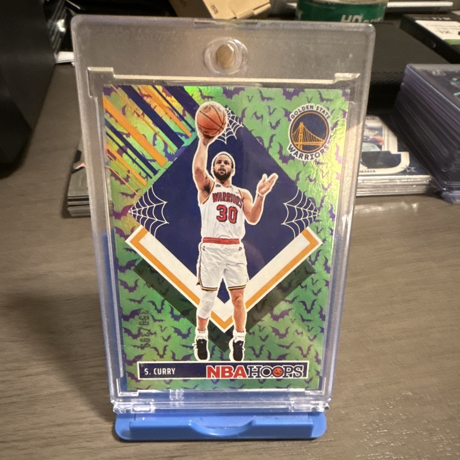 Panini 2024-25 Haunted Hoops Tribute Stephen Curry Holo Bats #359 /399 Warriors