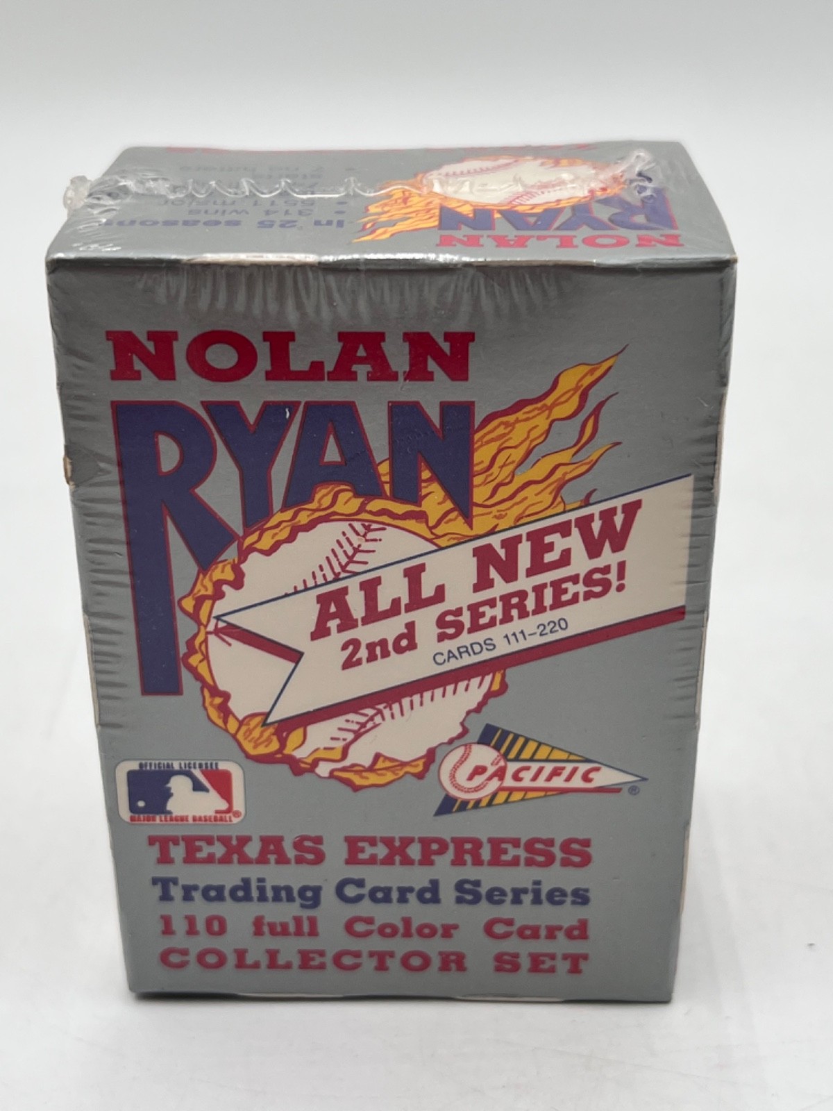 1992 Pacific Nolan Ryan Texas Express 2nd Series Factory Sealed 110 Card Set