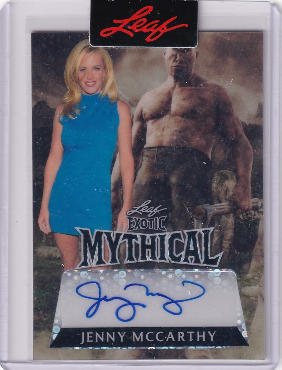 2024 Leaf Mythical Exotic JENNY MCCARTHY Cyclops AUTO 1/1 TRUE 1 OF 1 Autograph