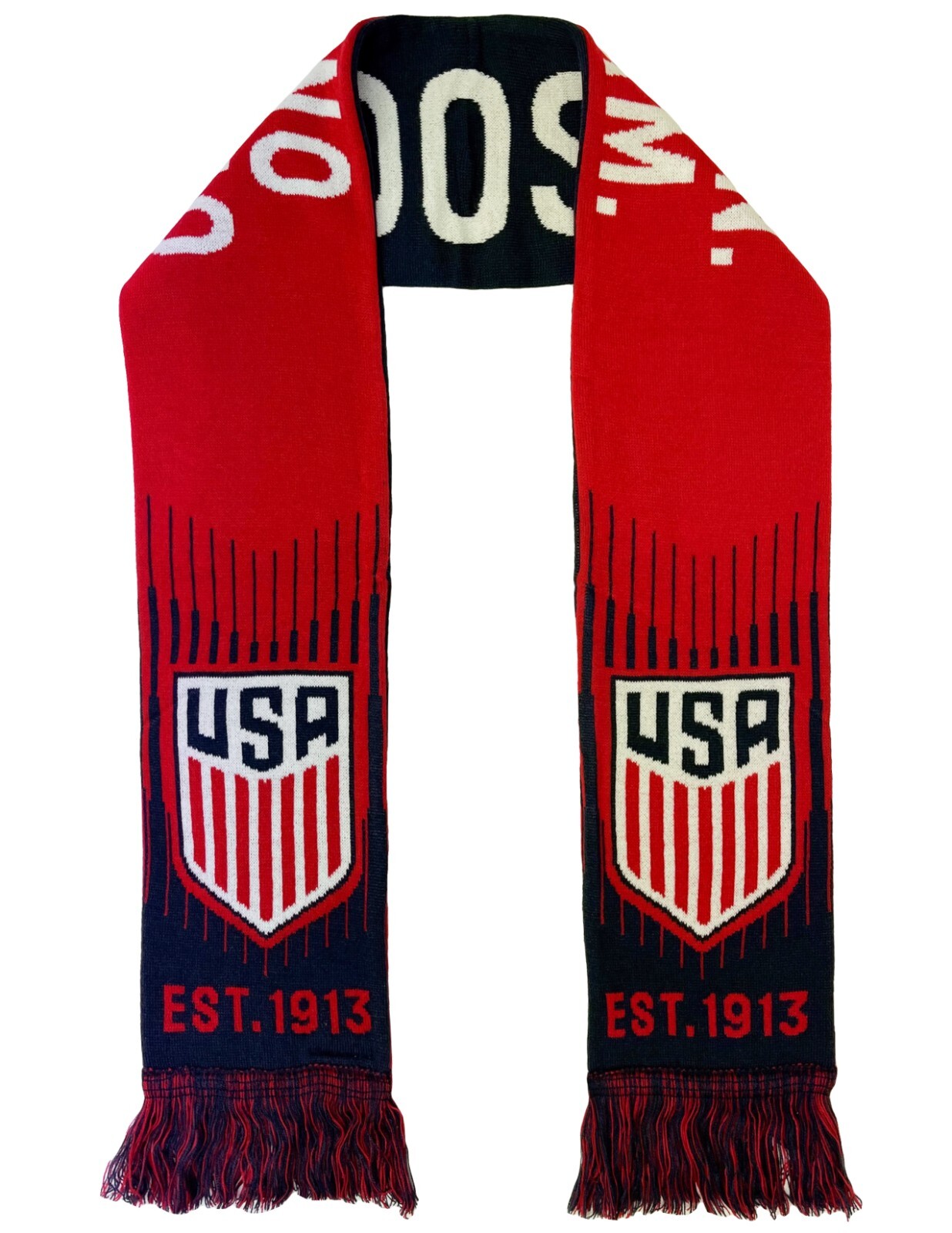 USA Soccer Scarf, Licensed US Soccer National Team Scarf
