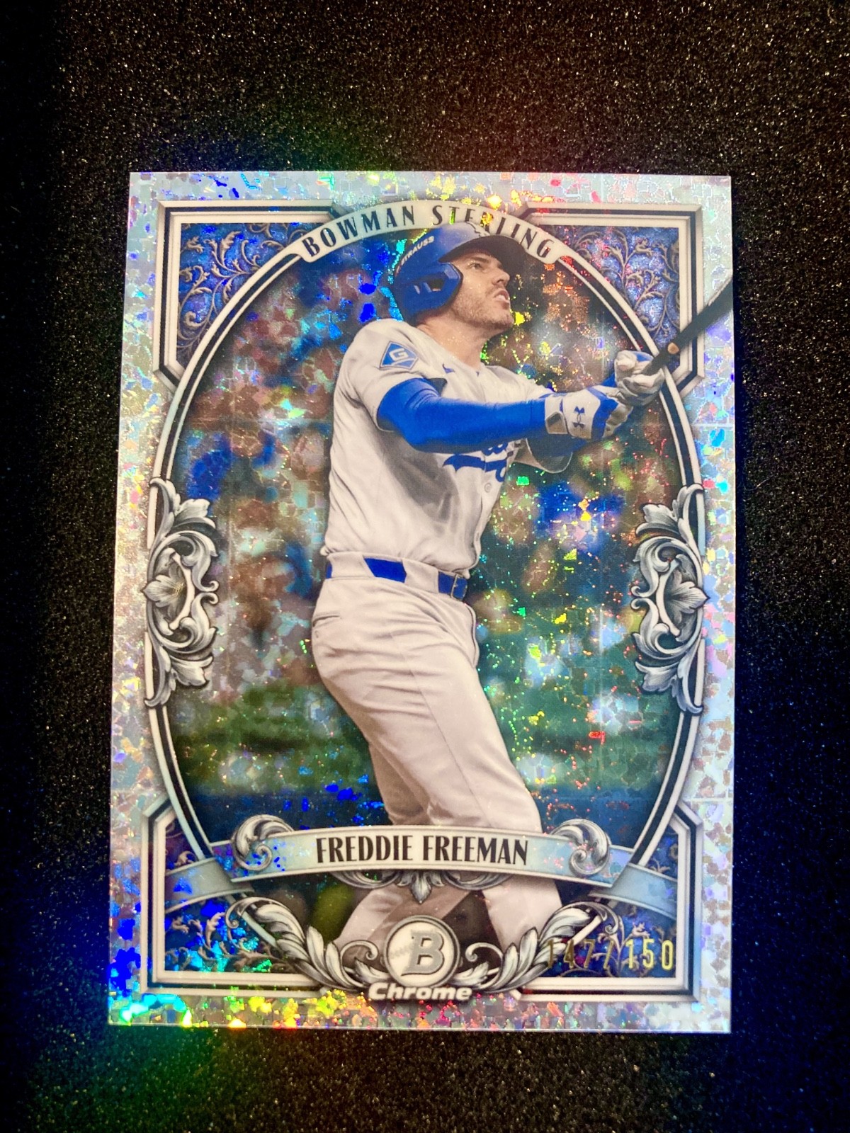 2026 Bowman Freddie Freeman Sterling Chrome Mini-Diamond Refractor /150 #BST-2