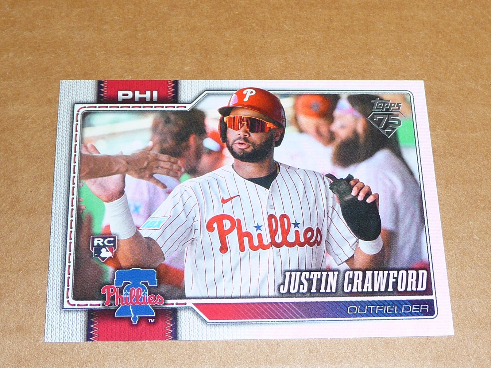2026 Topps Complete Set JUSTIN CRAWFORD SP VARIATION RC/ROOKIE PHILLIES #700