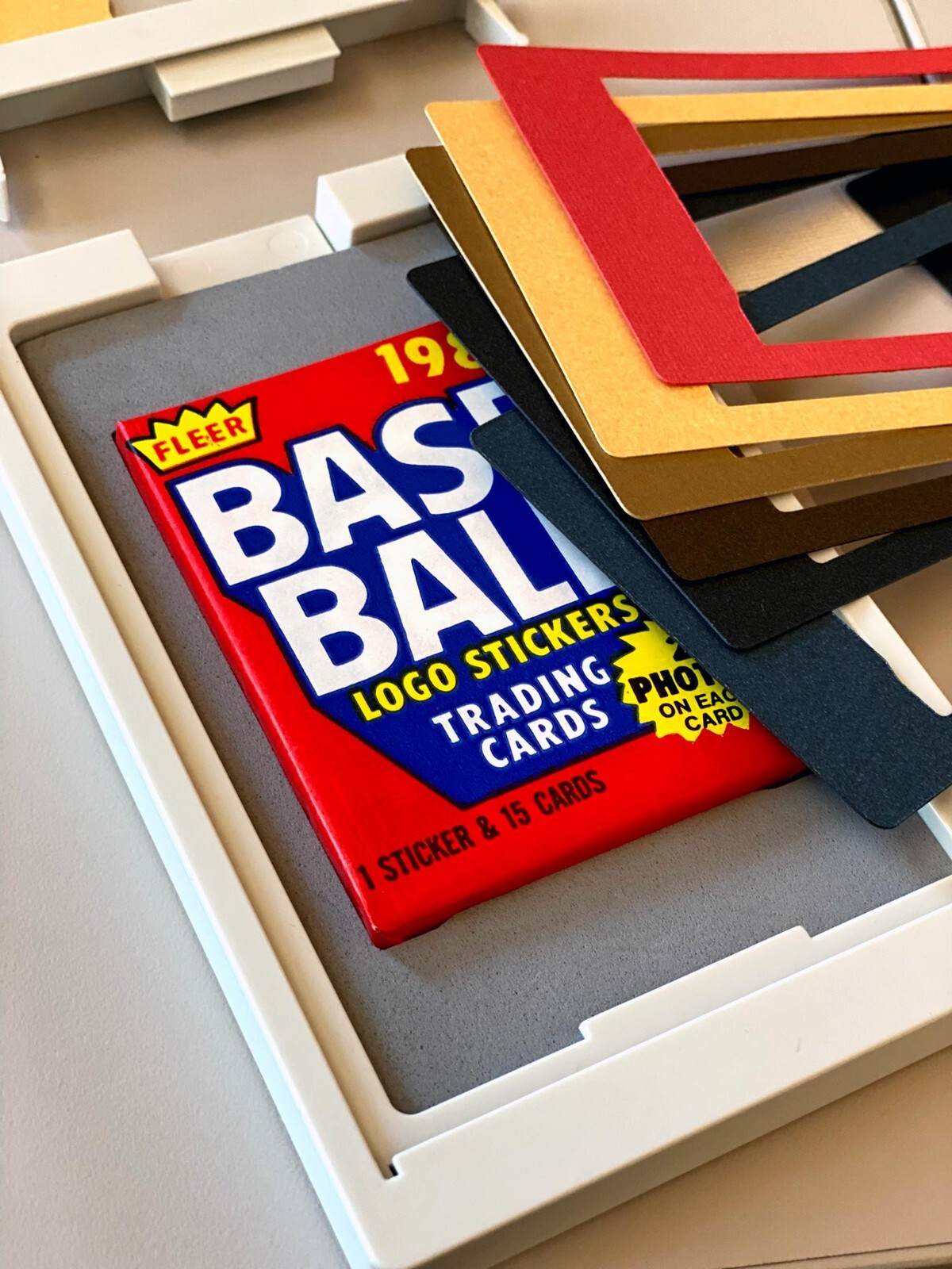 Clear Alpha Holders for Vintage Wax Packs –  Polycarbonate Protection & Display