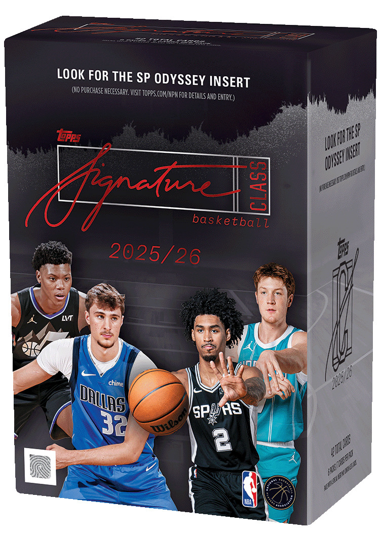 2025-26 TOPPS SIGNATURE CLASS Basketball VALUE BLASTER BOX NBA Brand New QTY