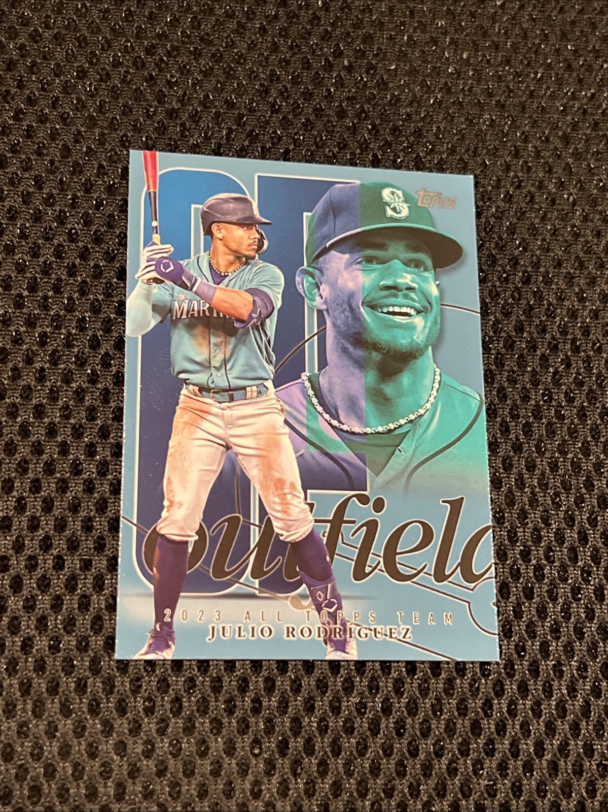 2023 All Topps Team Julio Rodriguez Blue SP Mariners #ATT-2 2024 Topps Series 1