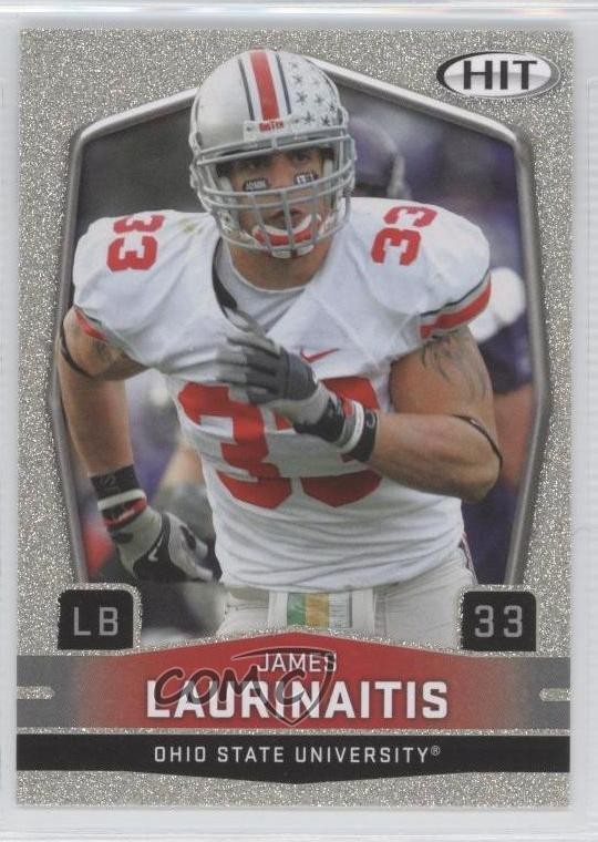 2009 SAGE Hit Silver James Laurinaitis #33 Rookie RC 0a1