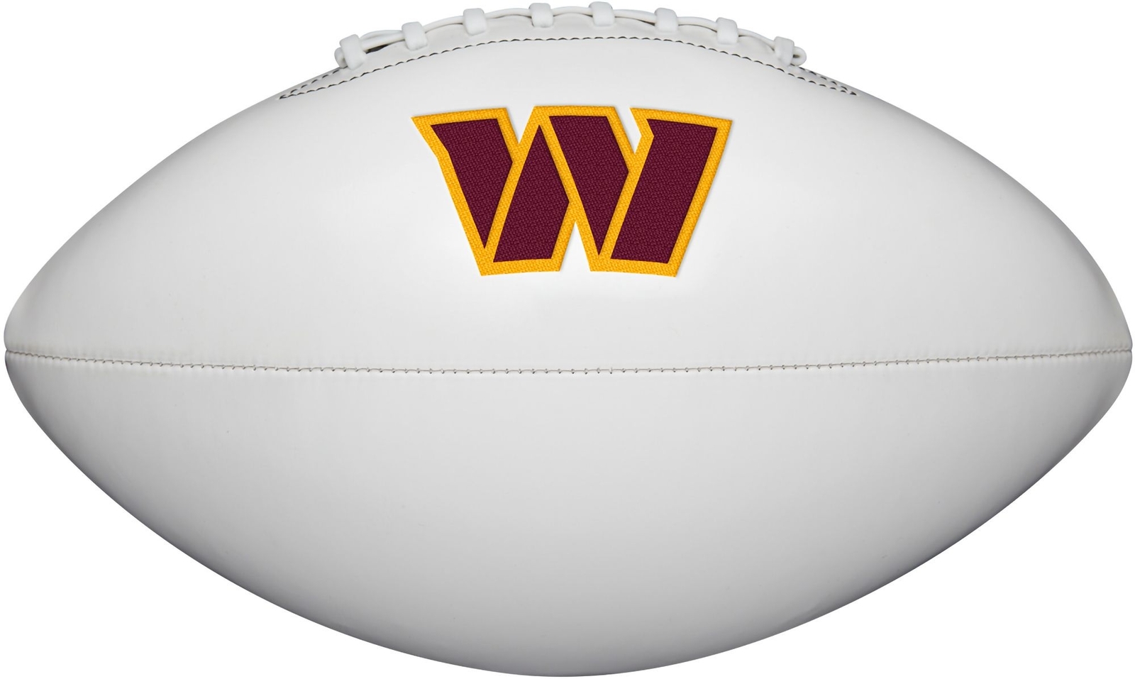 Washington Commanders Full Size Autograph Signature Series White Panel Football