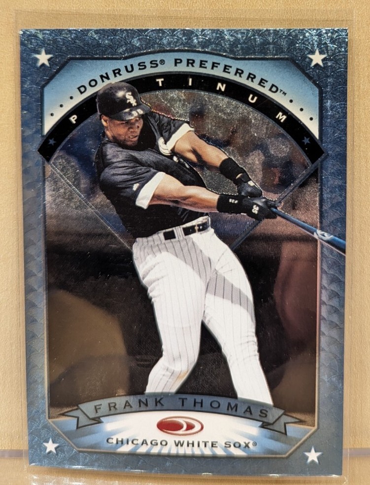 1997 Donruss Preferred PLATINUM #1 Frank Thomas White Sox HOF RARE 1:2 BOX HIT