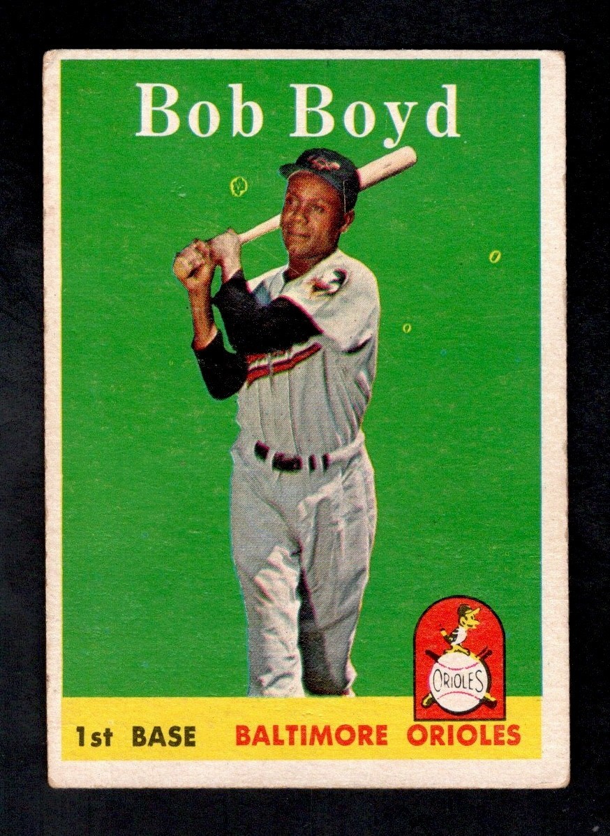 1958 Topps Baseball #279 Bob Boyd Baltimore Orioles VG+