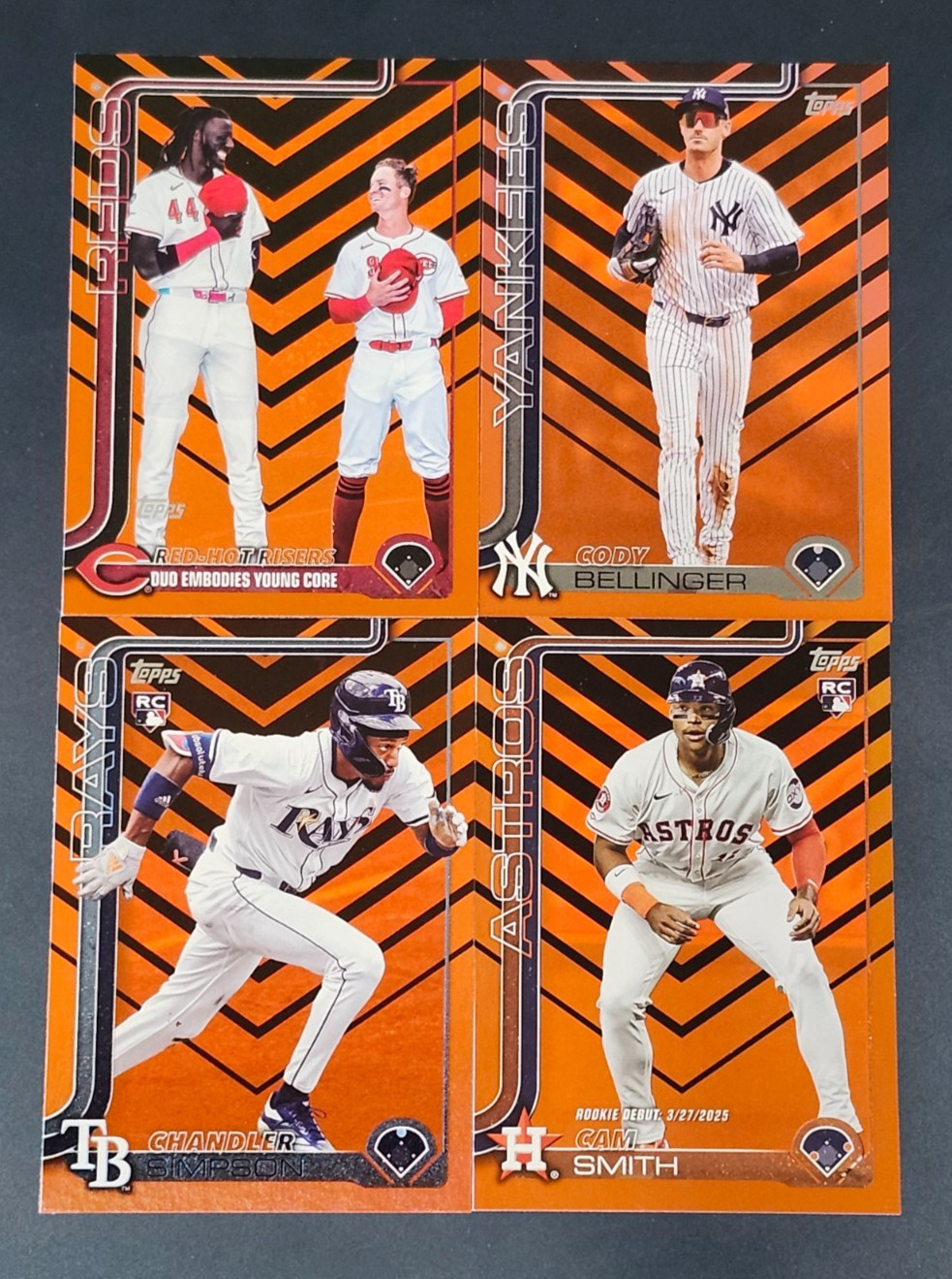 2025 Topps Update HOLIDAY Parallels with Rookies You Pick – 2 Card Minimum