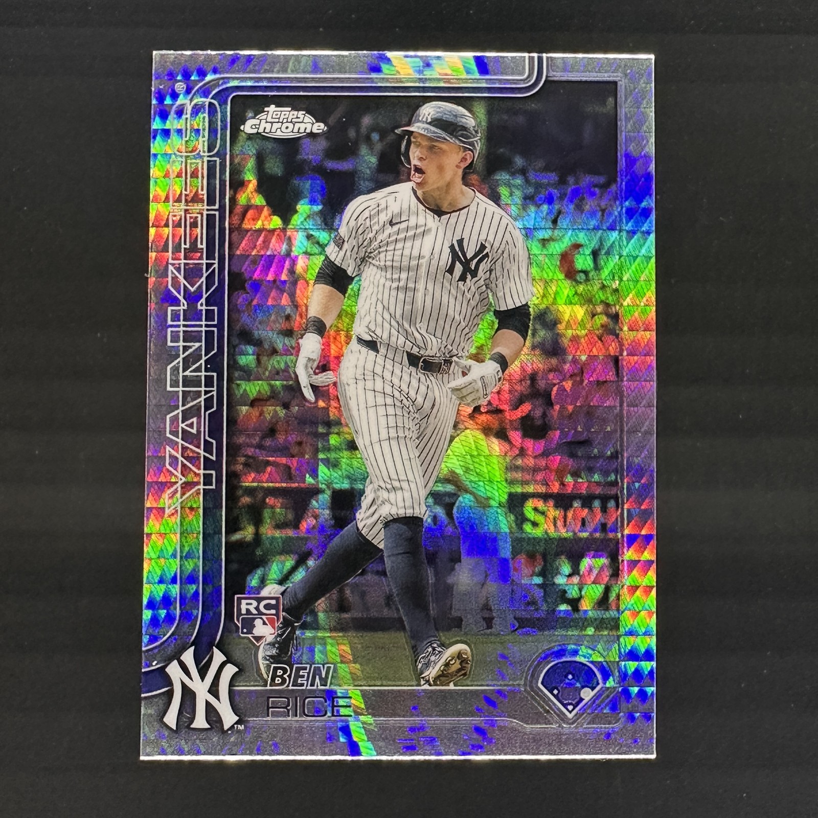 Ben Rice Prism Refractor 2025 Topps Chrome