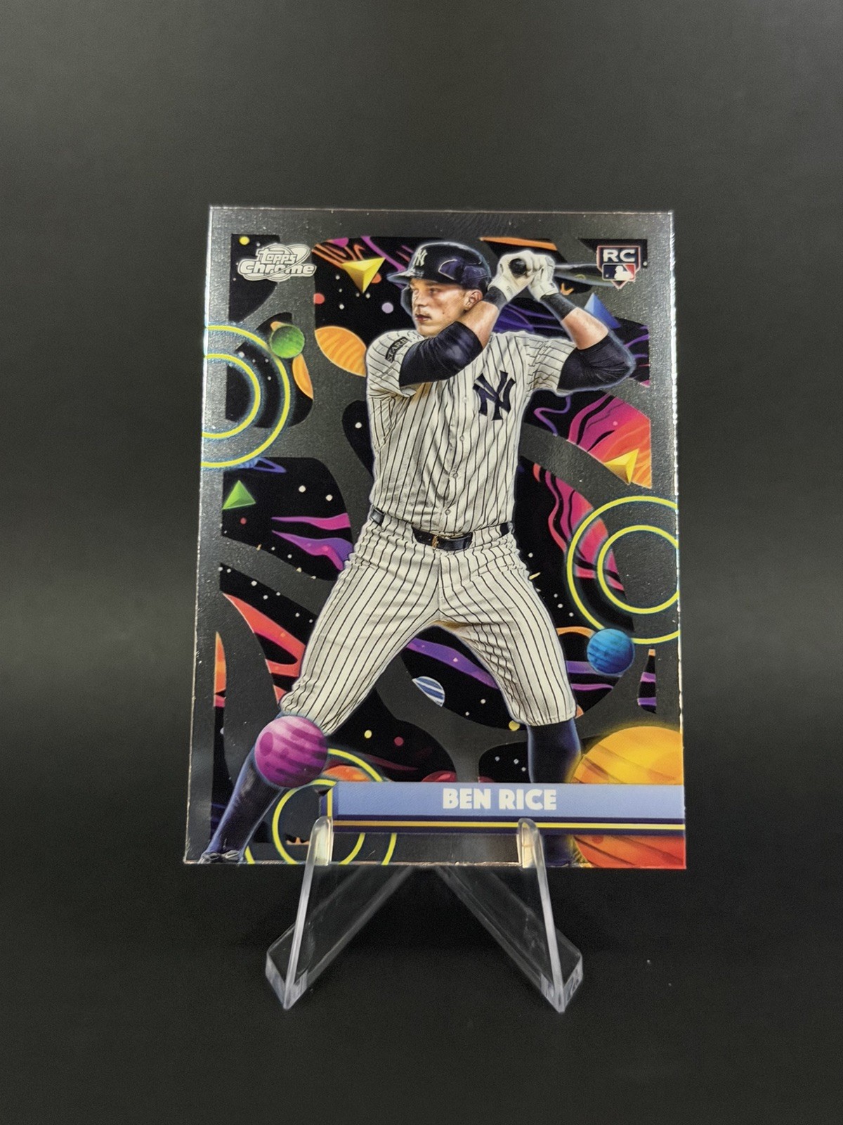 2025 Topps Chrome Cosmic Ben Rice Rookie JRSC