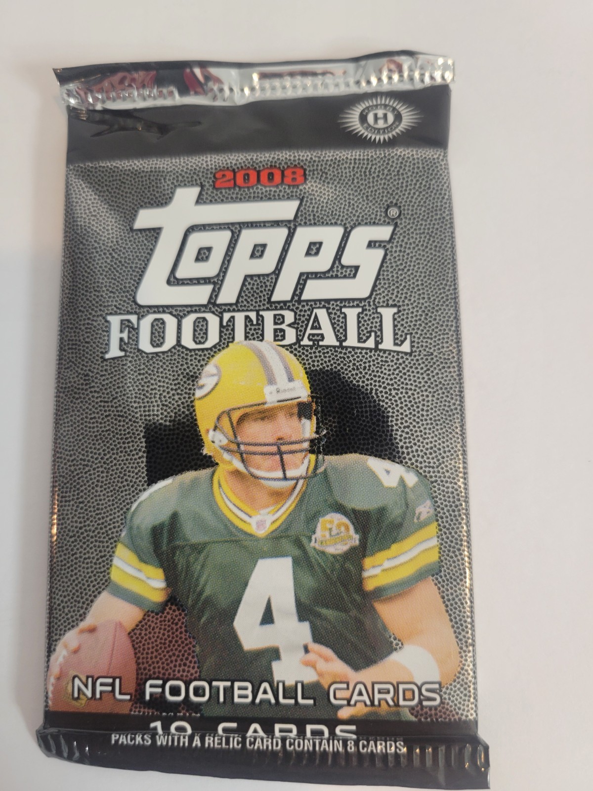 2008 Topps Football 10-card Hobby Pack factory sealed pack
