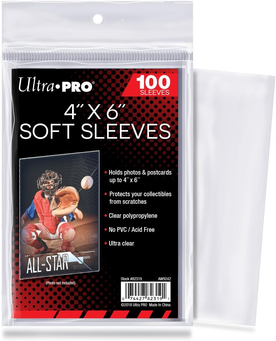 4″ X 6″ Soft Sleeves (100)