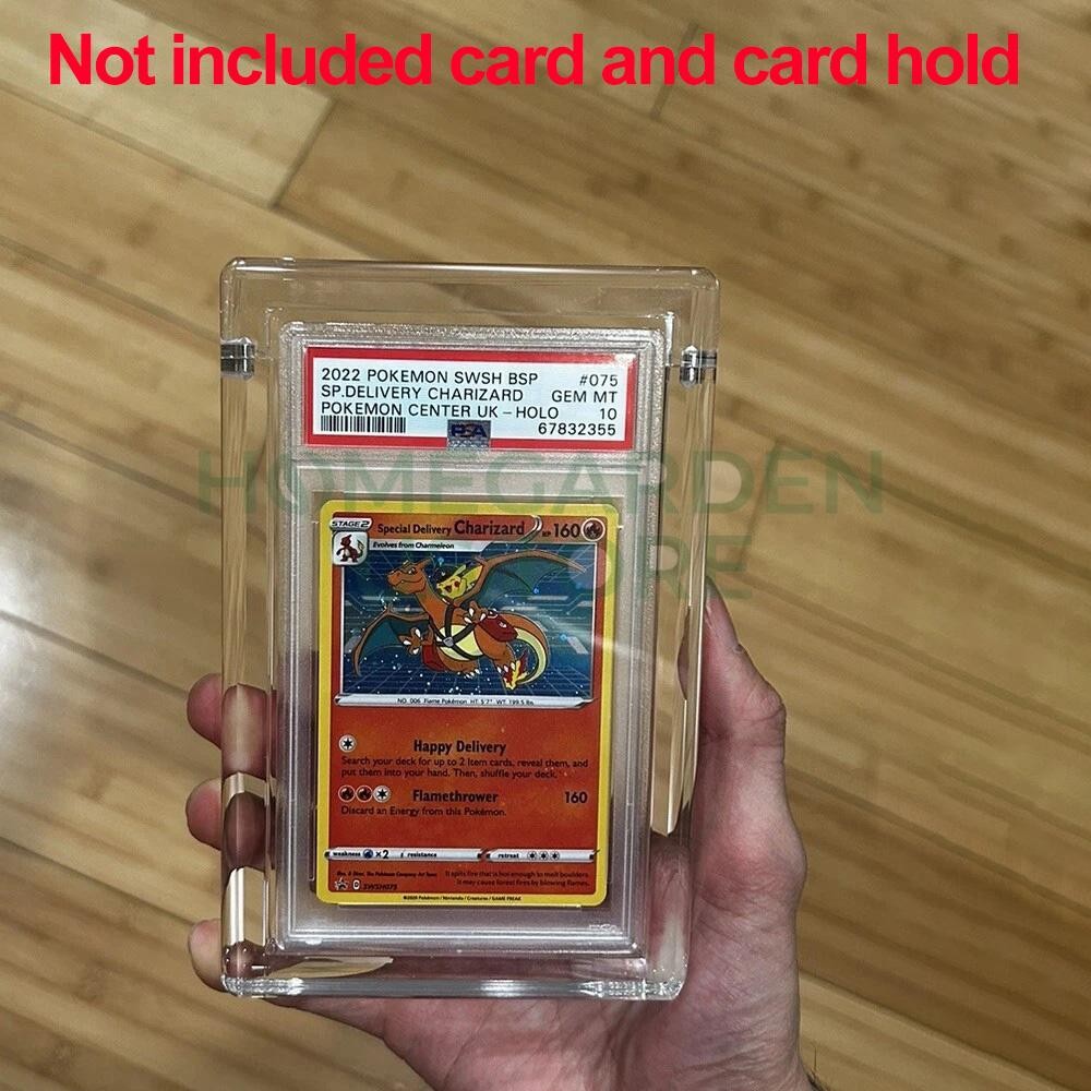 PSA/CGC/TAG Graded Card Slab Acrylic Magnetic Display Protector Case