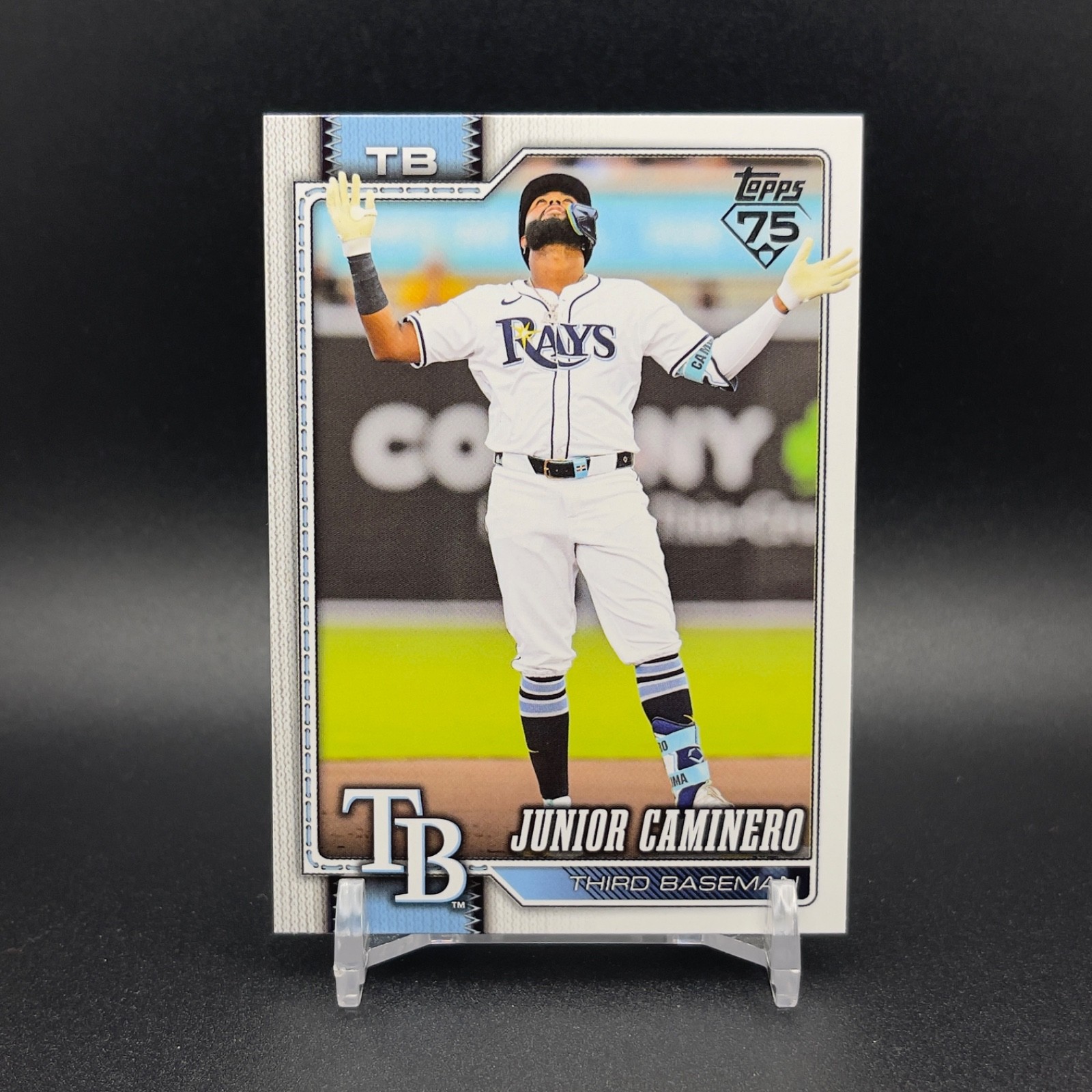 Junior Caminero 2026 Topps Series One #328 Tampa Bay Rays