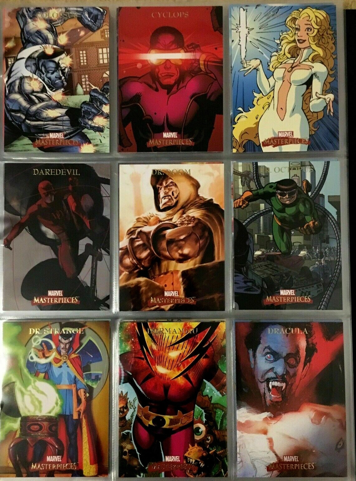 MARVEL MASTERPIECES (2007, Skybox) Base Cards Pick 1 From List