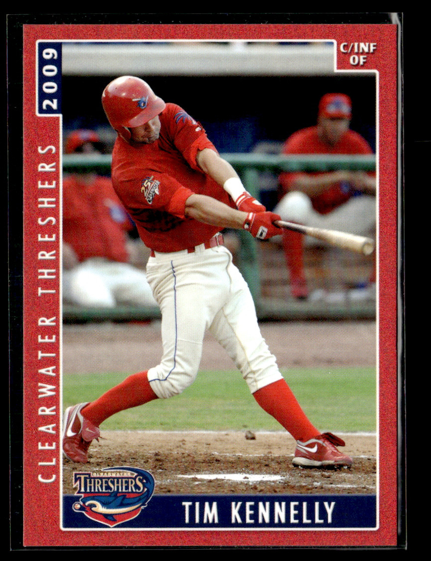 Tim Kennelly 2009 Clearwater Threshers Team Set