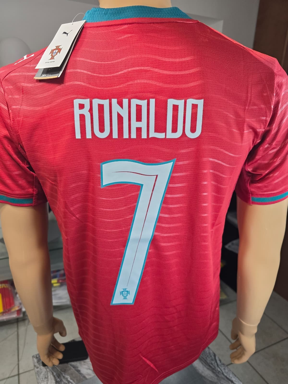 Size 2XL Portugal Home Cristiano Ronaldo Fan Version Jersey 2026 Football Shirt