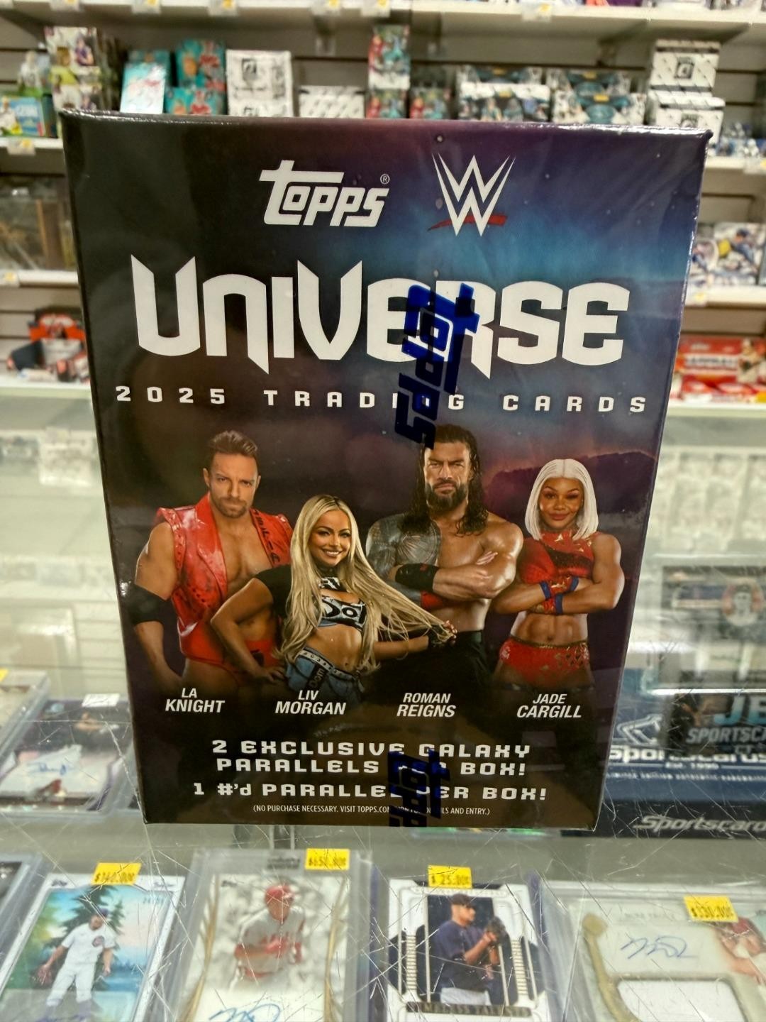 2025 Topps Universe WWE Wrestling BLASTER BOX Look for Autos Factory Sealed F/S