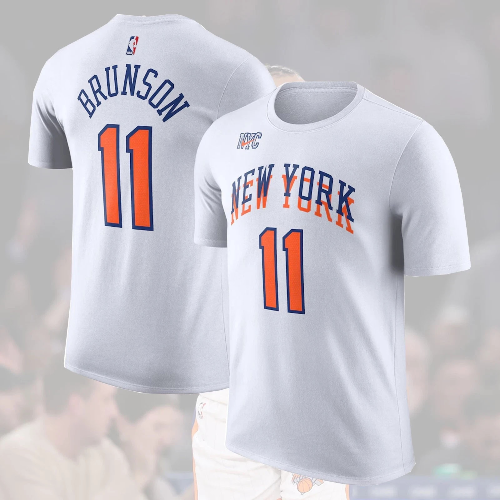 HOT SALE! Jalen Brunson #11 NY Knicks 2026 Player Name & Number Fan Gifts