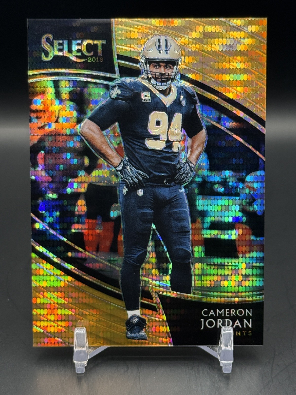 2018 Select Field Level Neon Orange Pulsar #217 Cameron Jordan 3/9!