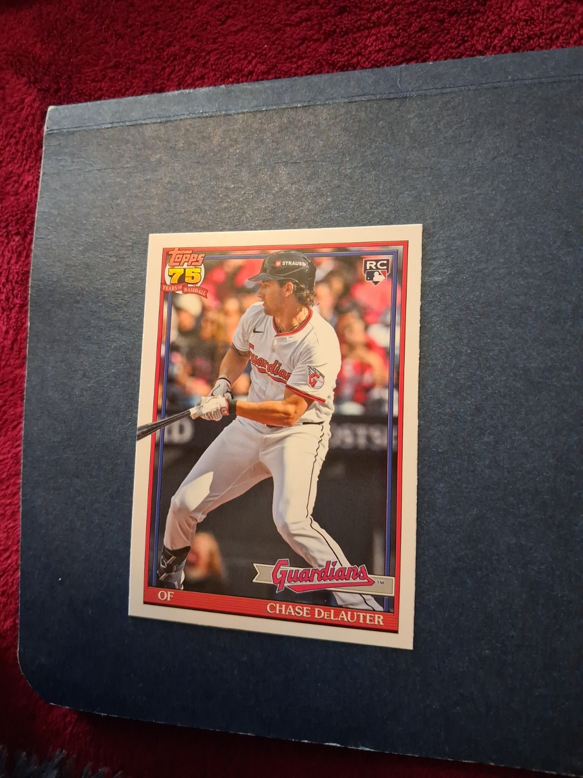 2026 Topps Series 2 Baseball 1991 Topps 91B2-18 Chase DeLauter, Cleveland Guardi