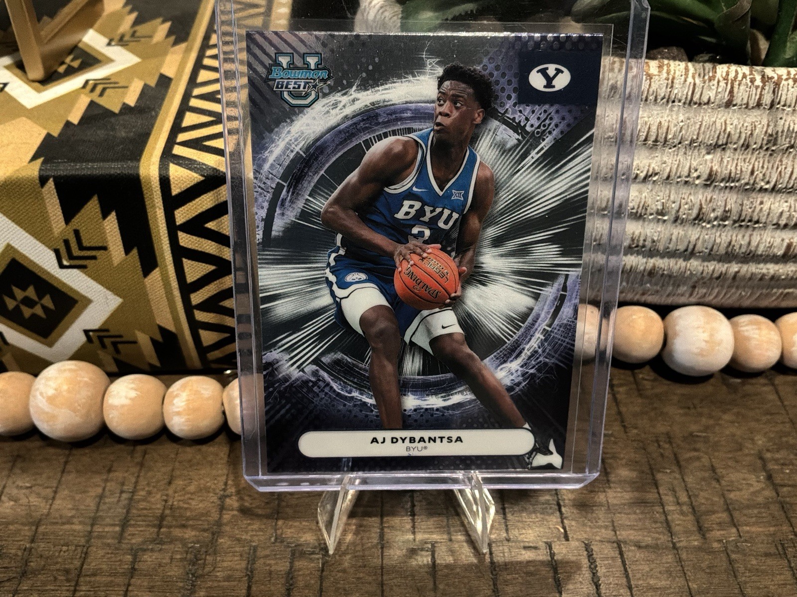 2025-26 Bowman U Best AJ Dybantsa #9 Base RC BYU Cougars Basketball Card