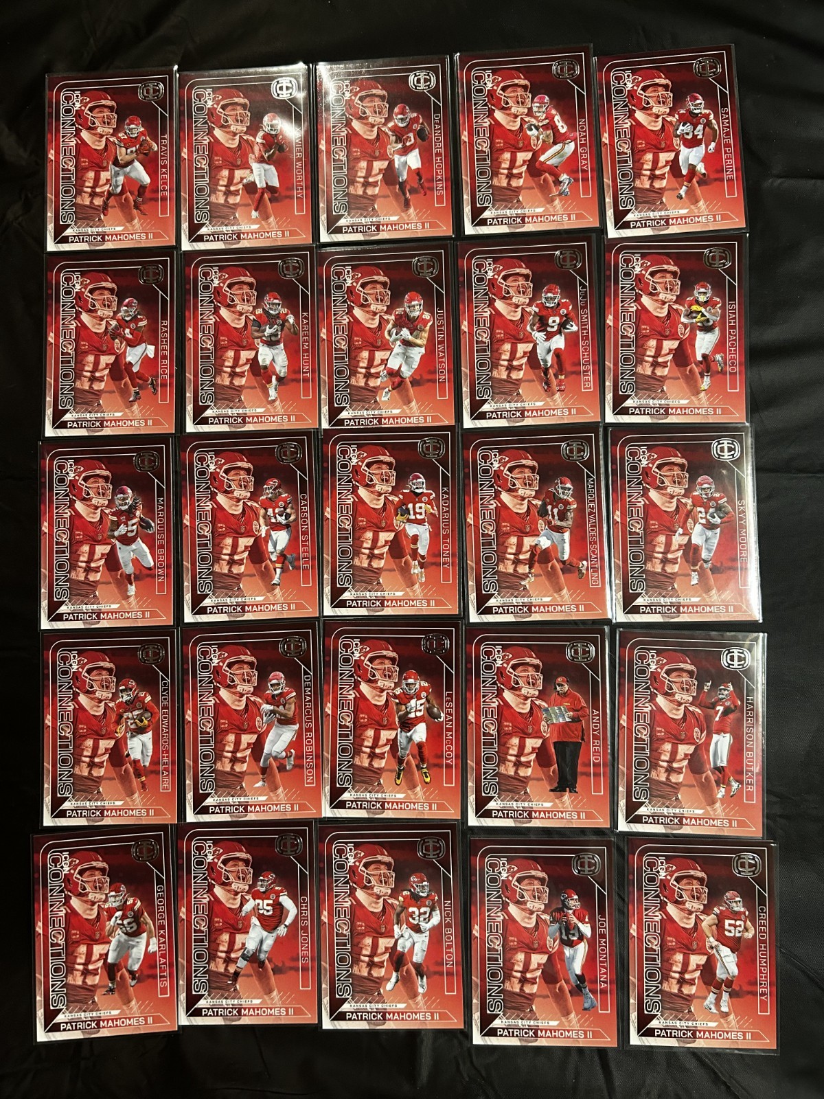 2025 Icon Collection Patrick Mahomes II Chiefs Sets NFL Football!!