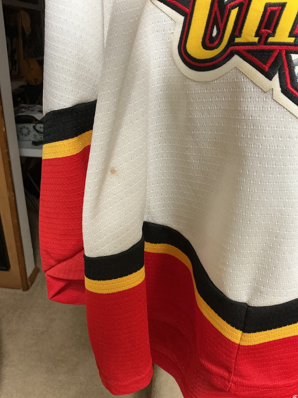 Vintage Johnstown Chiefs Multiple players Signed Hockey Jersey size L