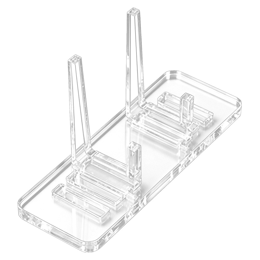 5PACK 35PT UV Protection Magnetic Trading Sports Card Holders and Display Stand