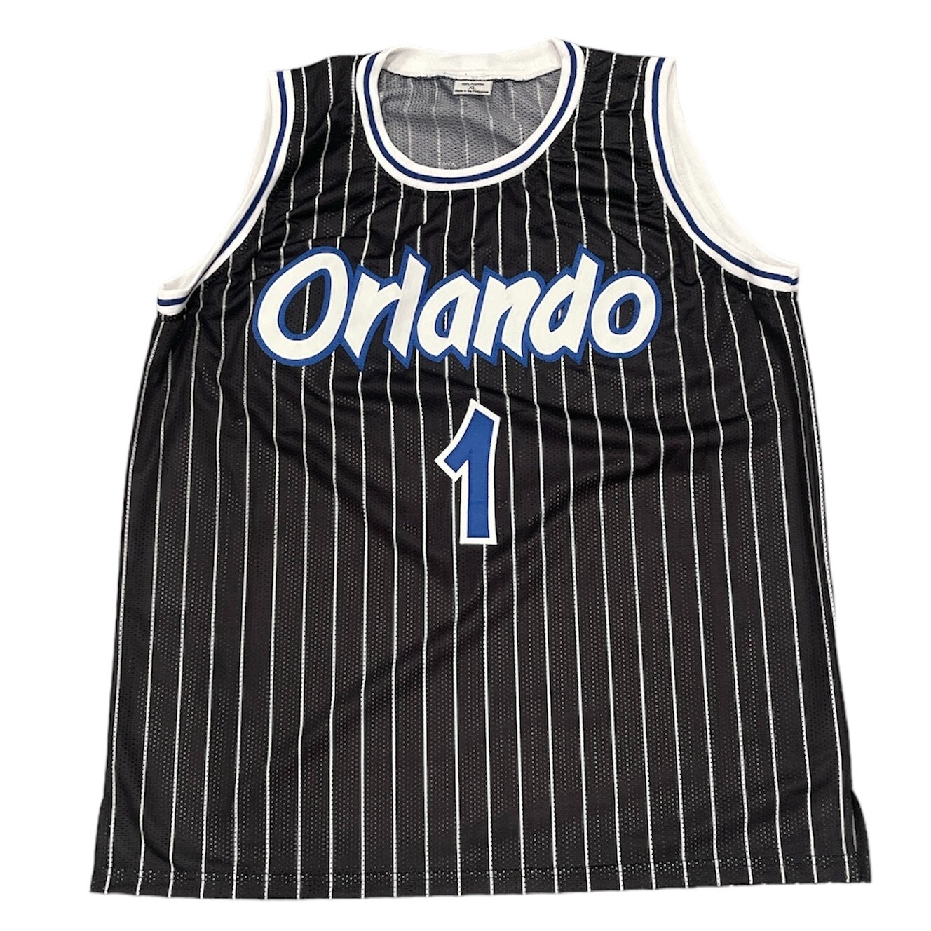 Anfernee Penny Hardaway Signed Auto Black Magic Custom Jersey Beckett W BAS COA