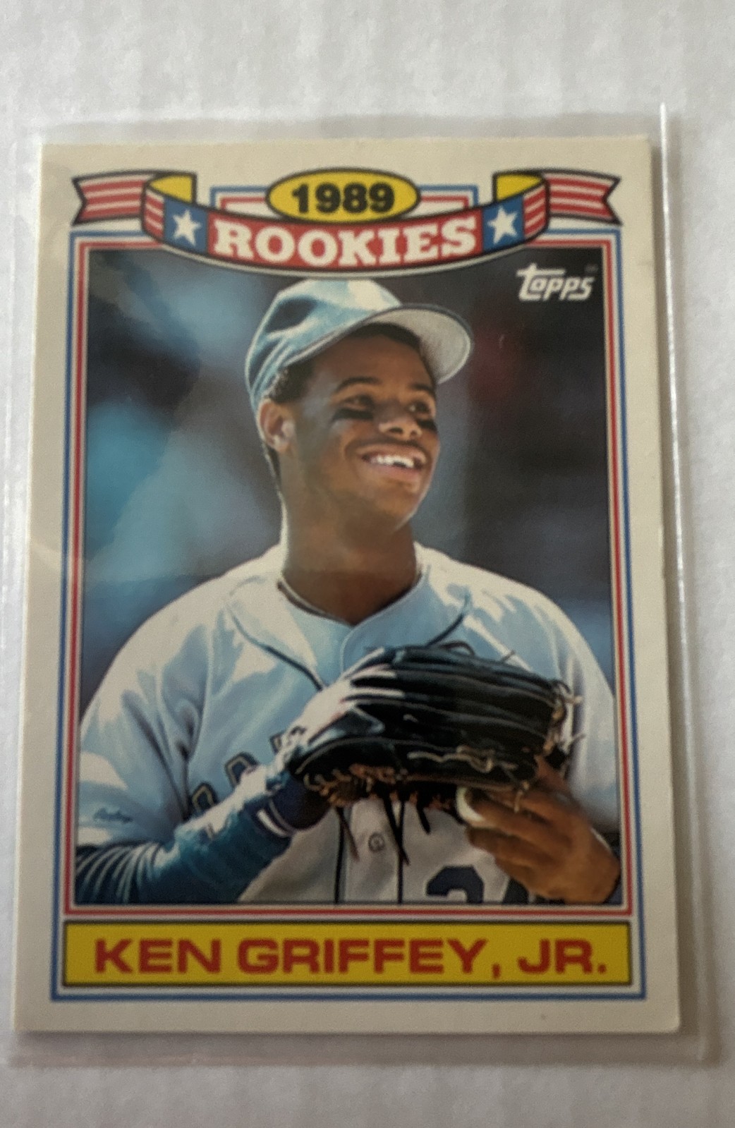 1990 Topps – Jumbo Pack Glossy Rookies Ken Griffey Jr #11